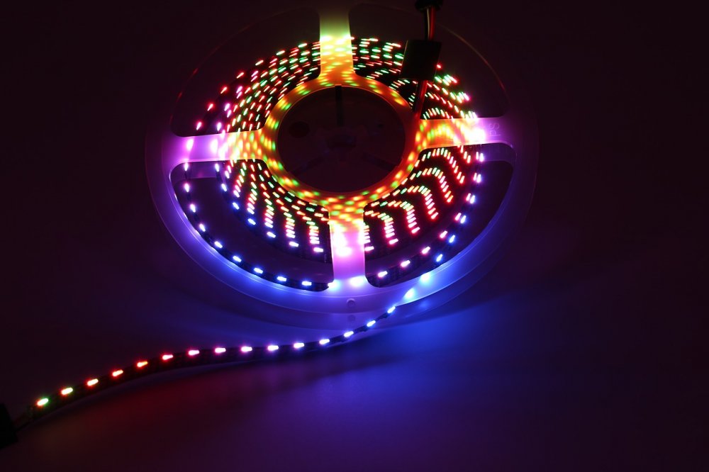 En flexibel LED Strip gör det enkelt att vara kreativ med belysningen